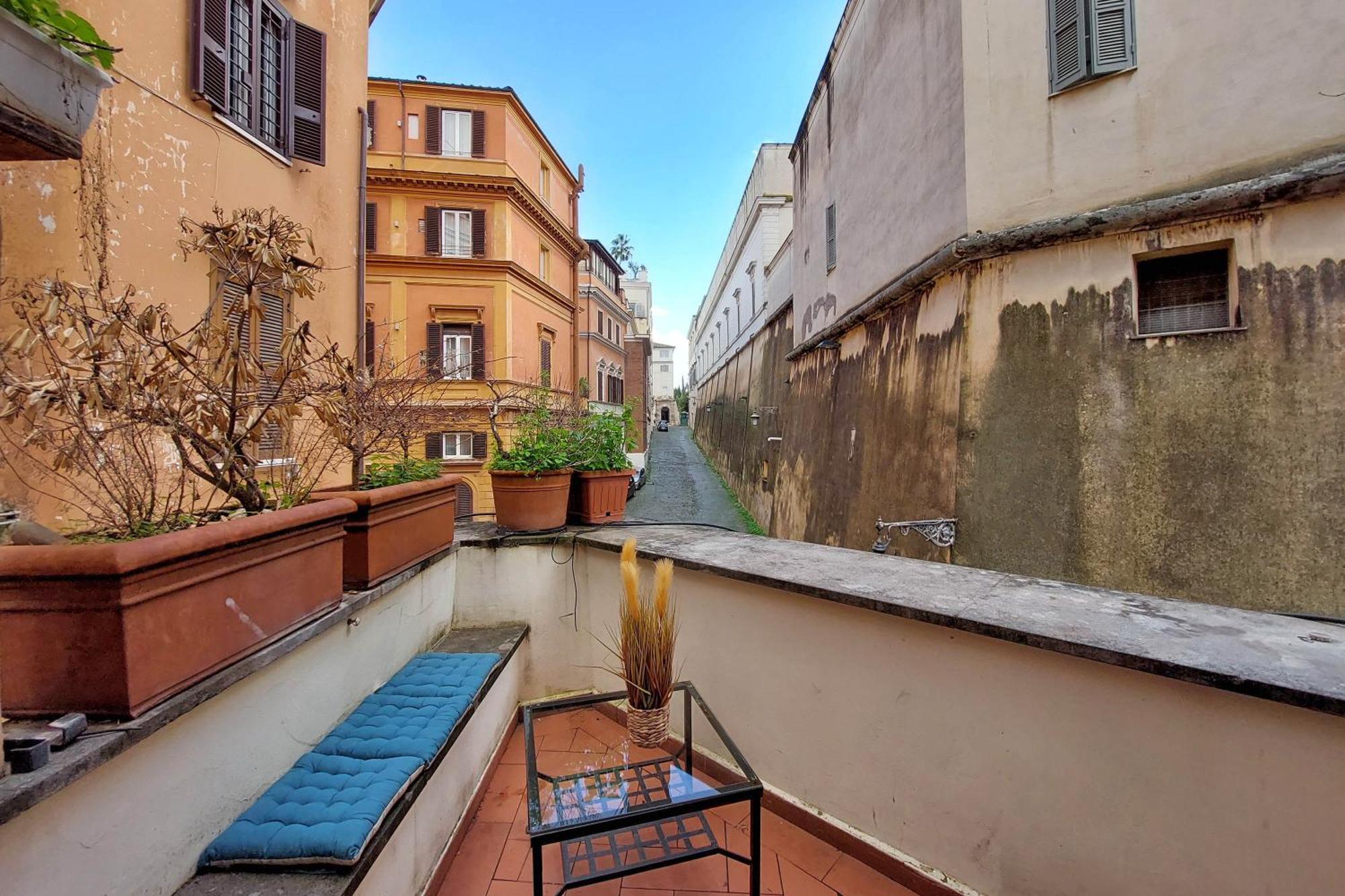 Apartamento Charming Loft With Terrace At The Quirinale Roma